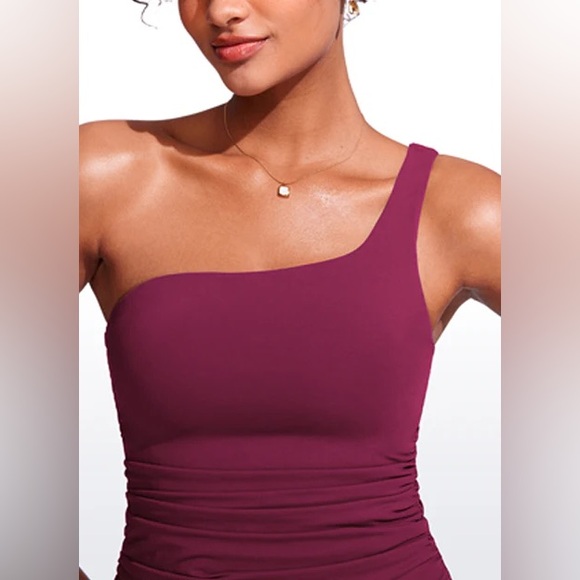 Sunshine Adjustable Ruched Tankini - Picture 3 of 8